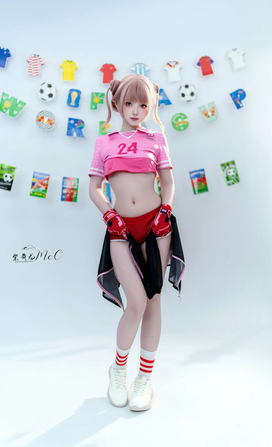【藍夢cos】永劫無間足球主題正片，吃我一腳！ - 第 3 張