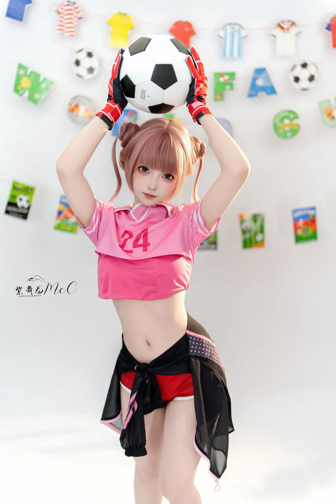 【藍夢cos】永劫無間足球主題正片，吃我一腳！ - 第 4 張