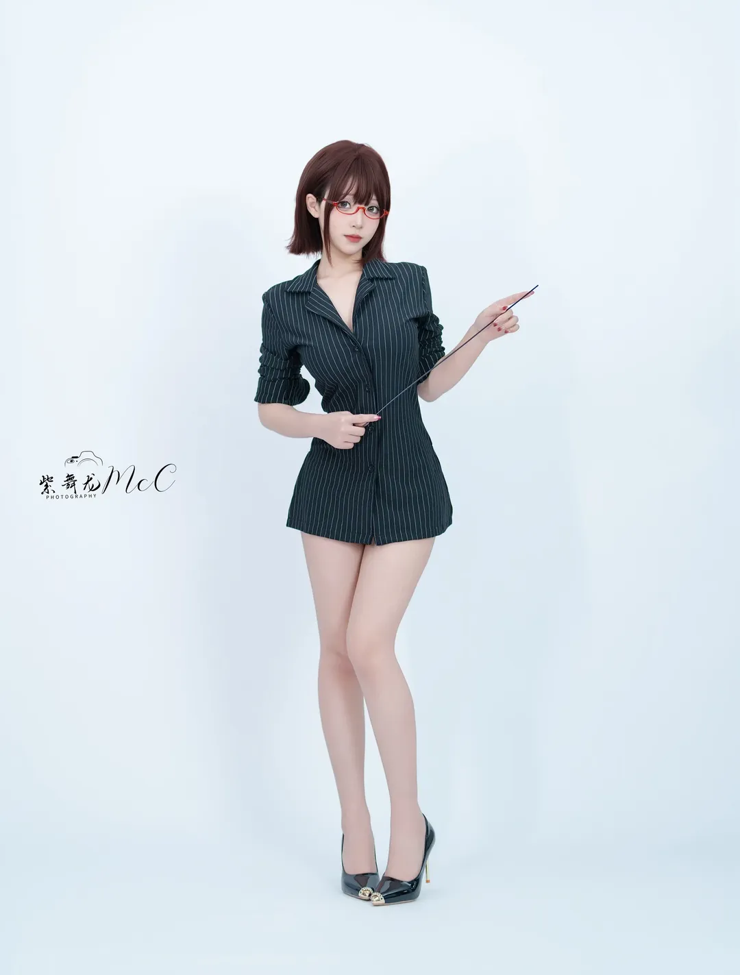 這套秘書職業裝cosplay來彙報工作了 - 第 4 張