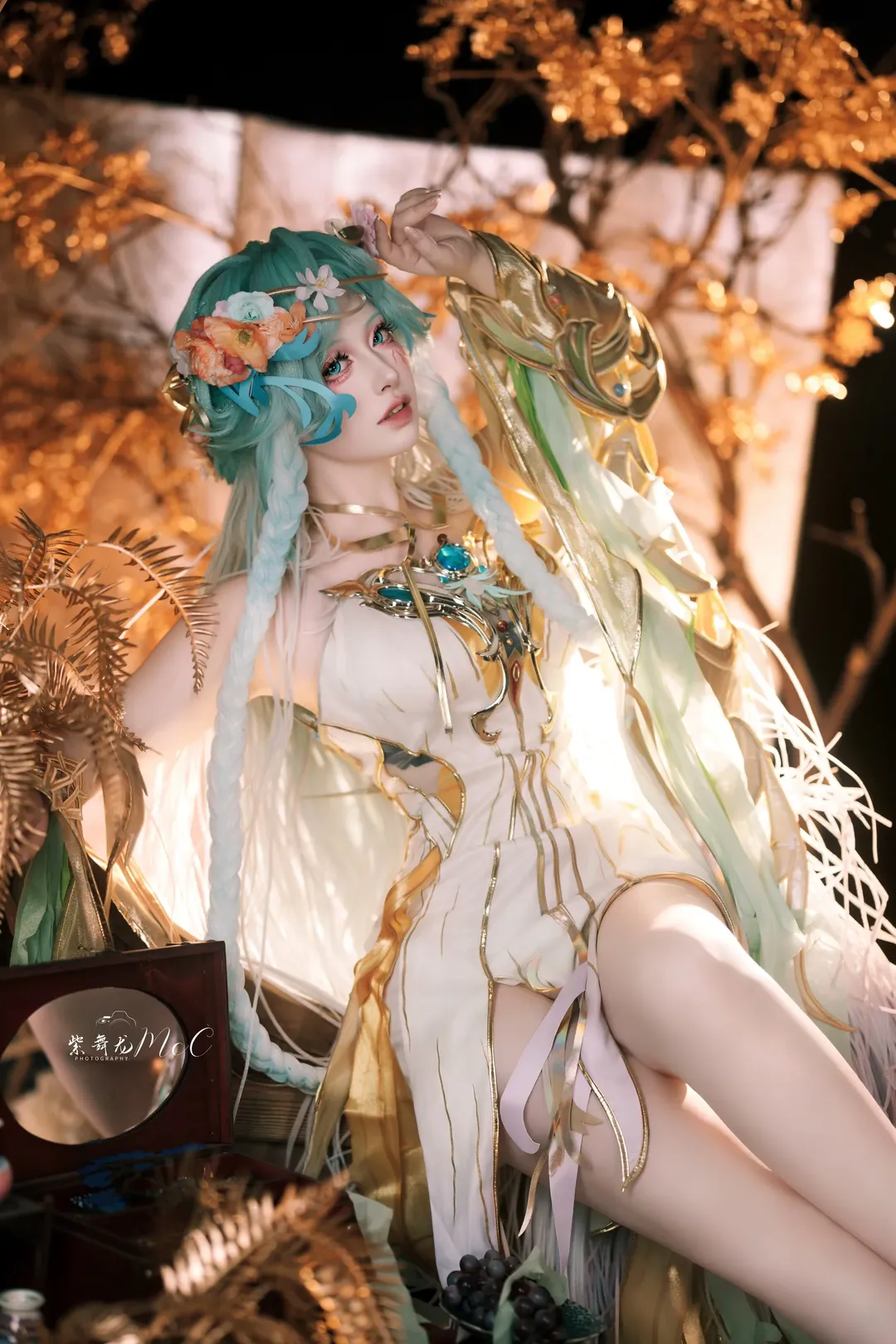 【貂蝉cos】王者荣耀金色传说貂蝉新皮肤正片 - 第 4 张