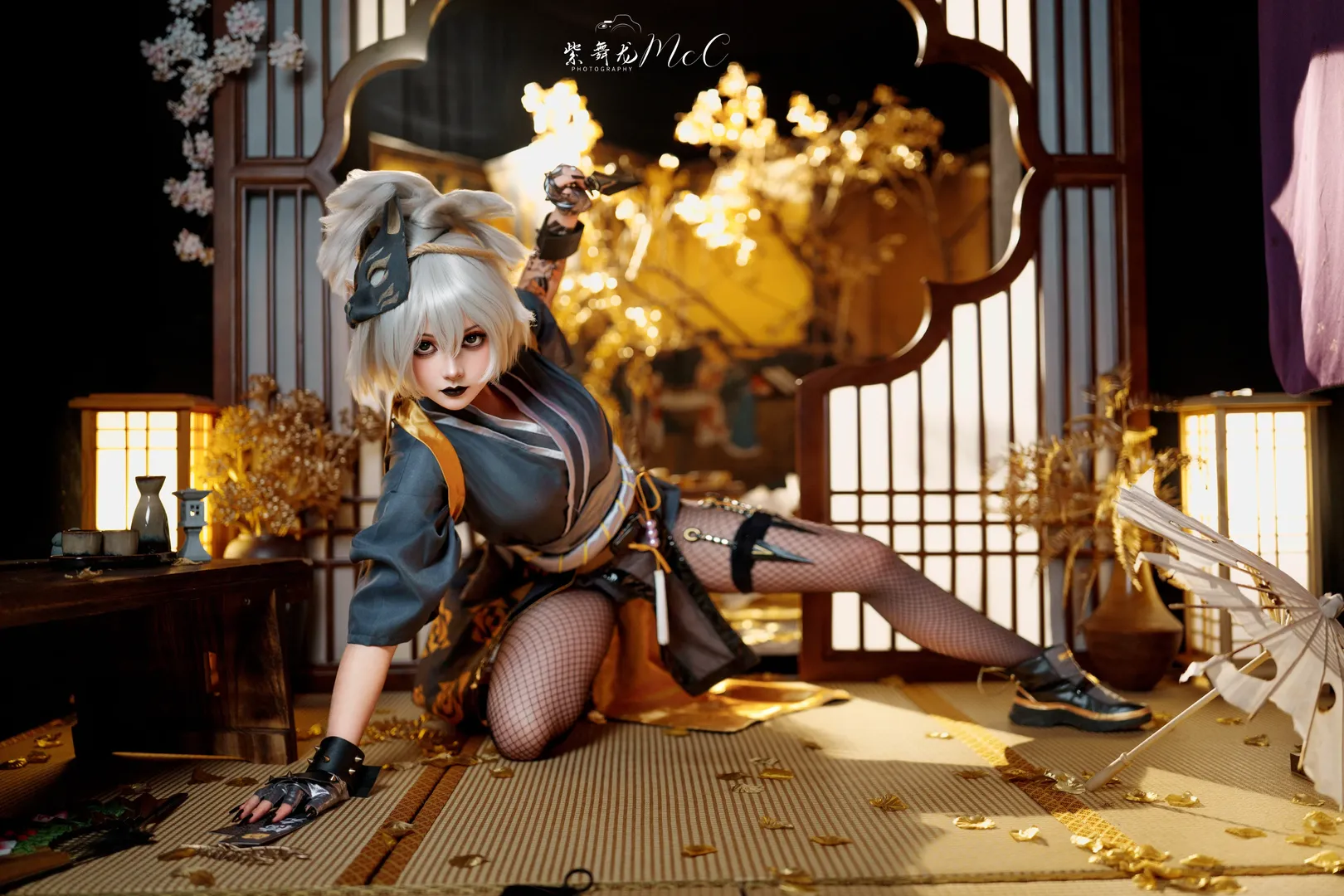 【雾子cos】守望先锋动作参考展现忍者身法 - 第 2 张