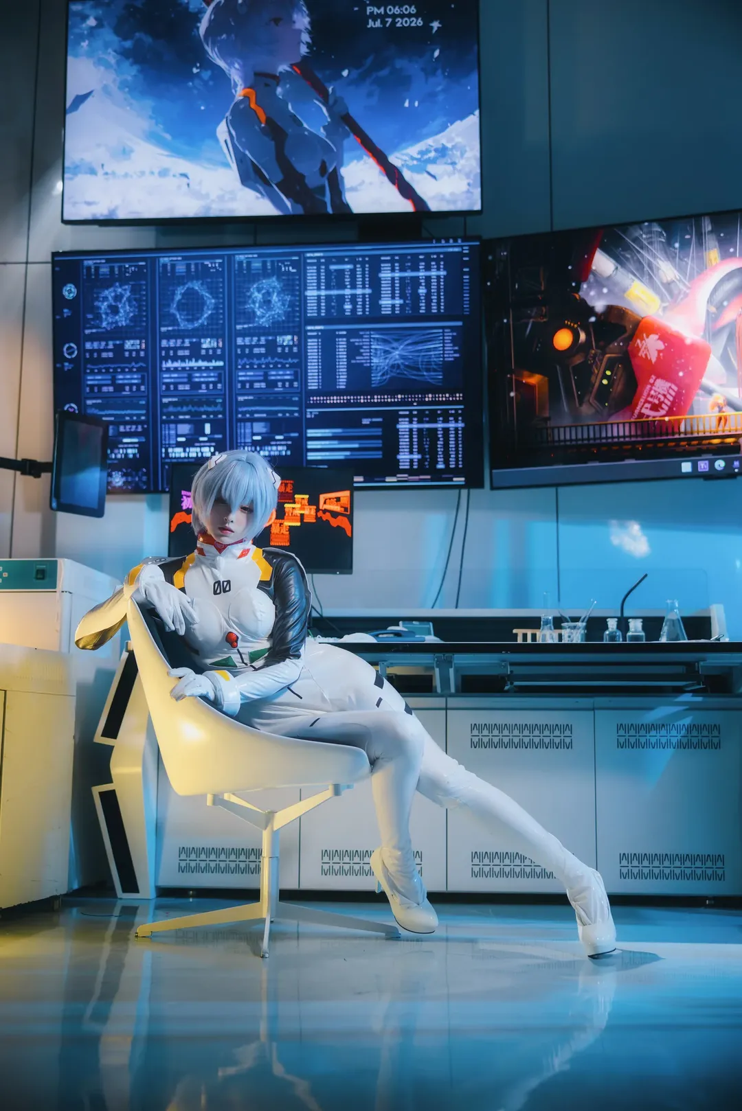 【绫波丽cos】EVA新世纪福音战士冷调实验室 - 第 1 张