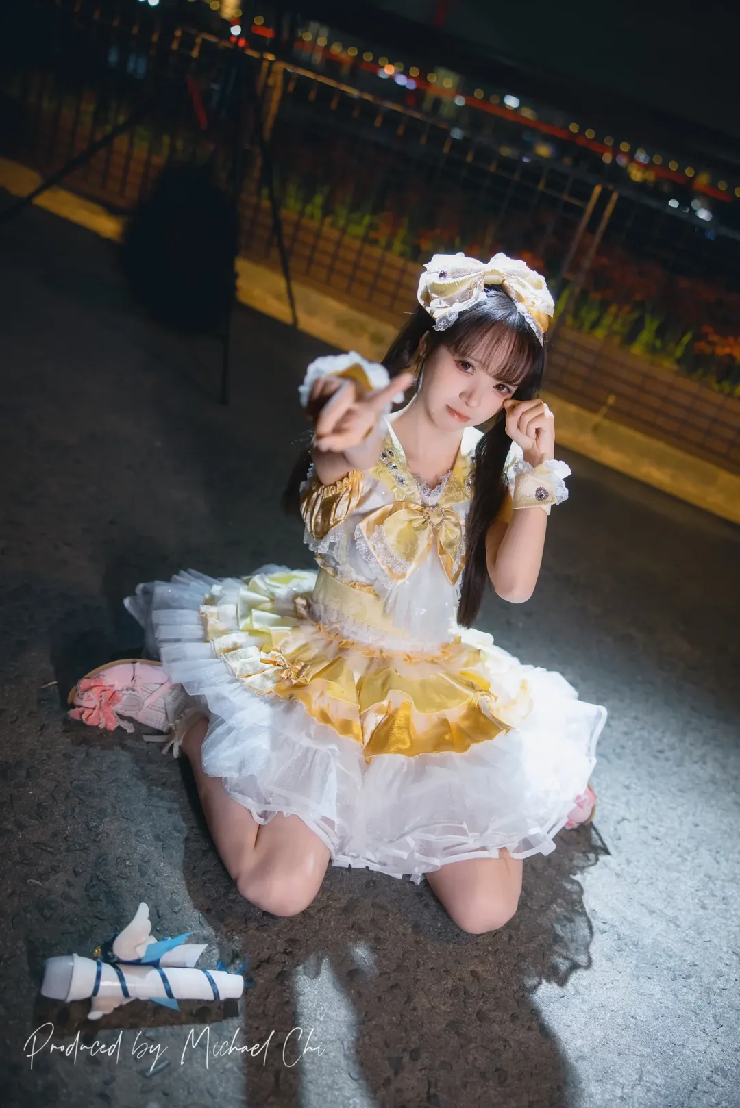 夜色下的黄白Lolita，我的偶像舞台 - 第 3 张