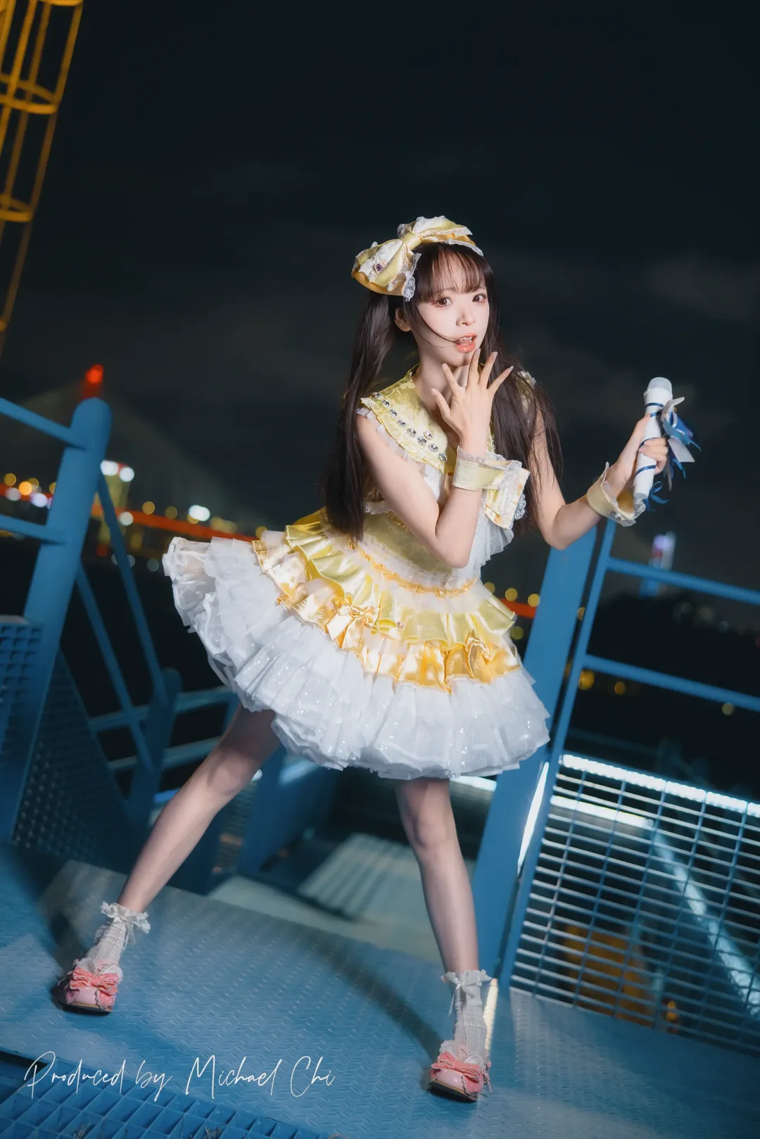 夜色下的黄白Lolita，我的偶像舞台 - 第 6 张