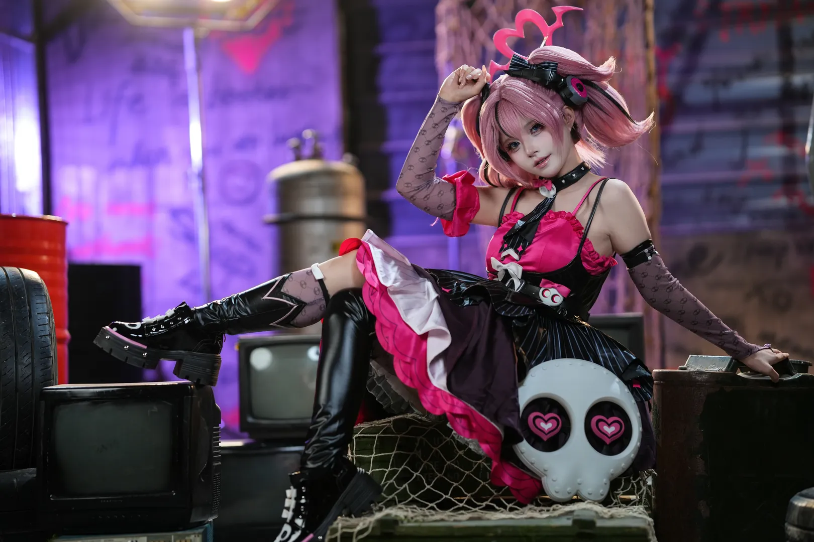 【愛芮cos】絕區零甜酷偶像打歌服 - 第 5 張