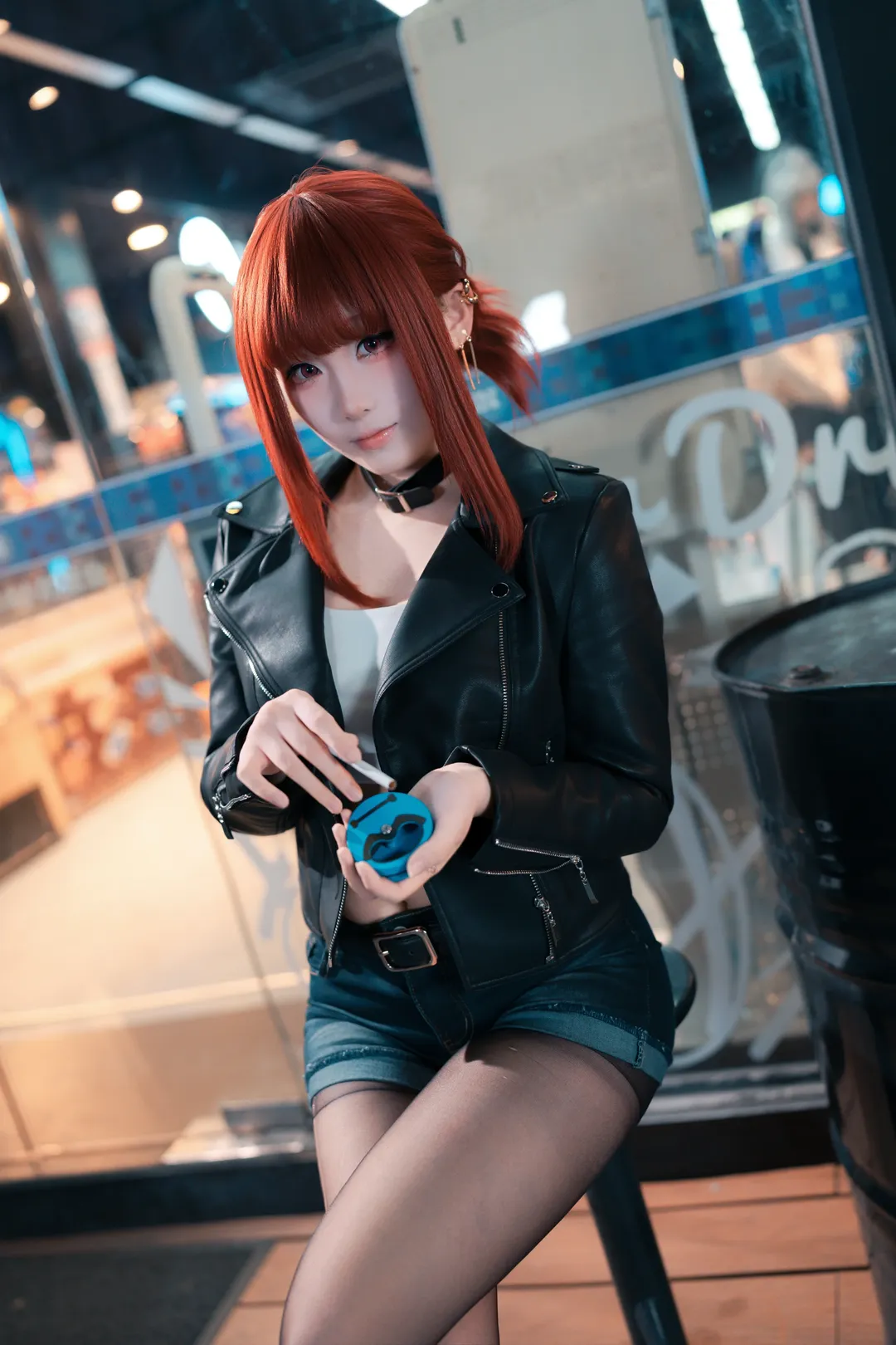 【瑪奇瑪cos】電鋸人：夜晚便利店後門的瑪奇瑪與山田小姐 - 第 3 張