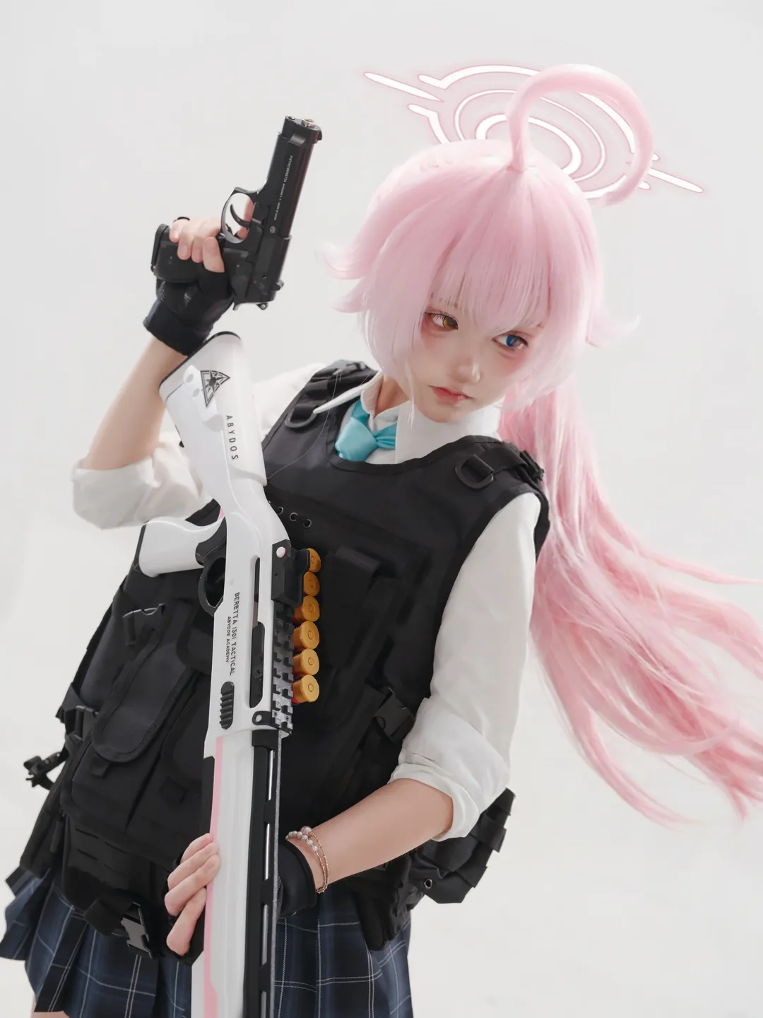 【小鳥遊星野cos】蔚藍檔案 臨戰星野的戰術突進與收工日常 - 第 1 張