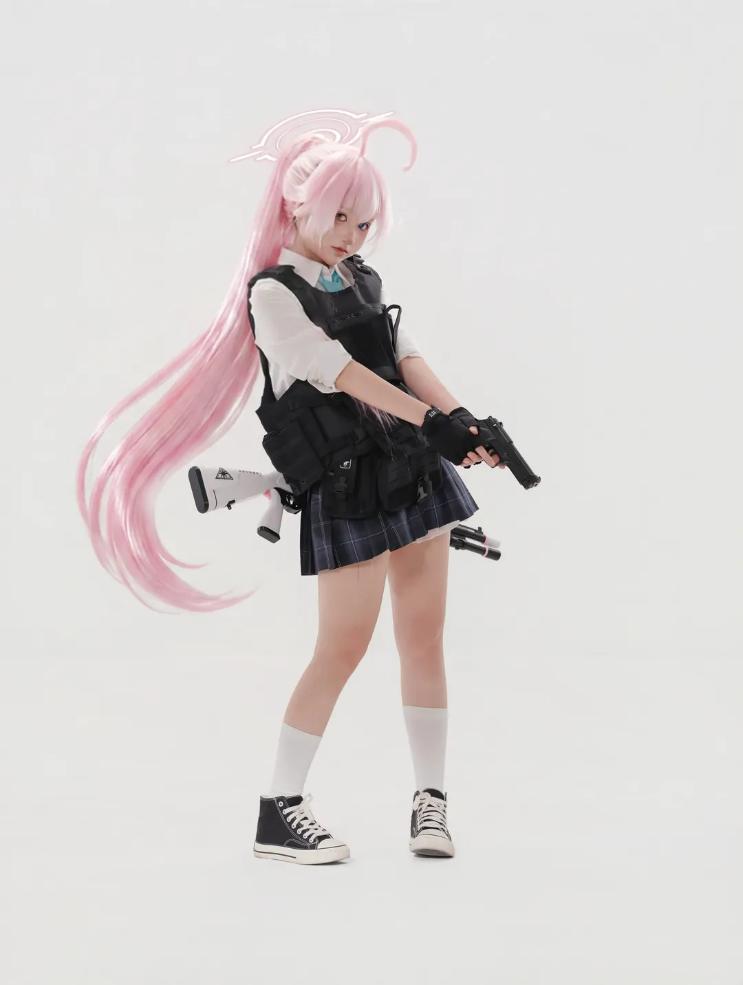【小鳥遊星野cos】蔚藍檔案 臨戰星野的戰術突進與收工日常 - 第 3 張