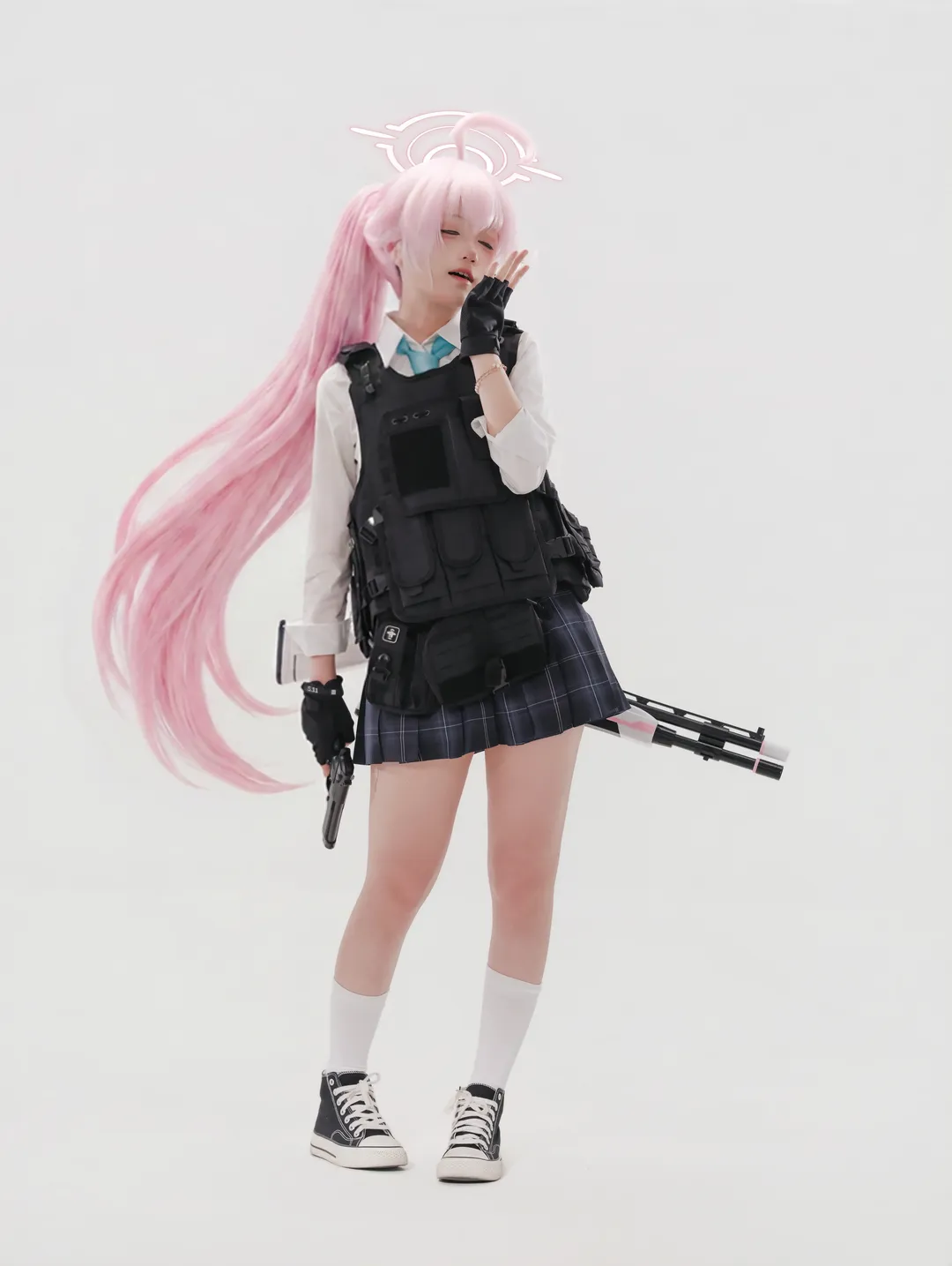 【小鳥遊星野cos】蔚藍檔案 臨戰星野的戰術突進與收工日常 - 第 5 張