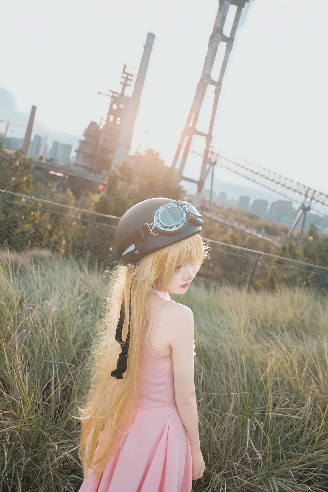 【忍野忍cos】伤物语废墟之上的黄昏剪影 - 第 2 张