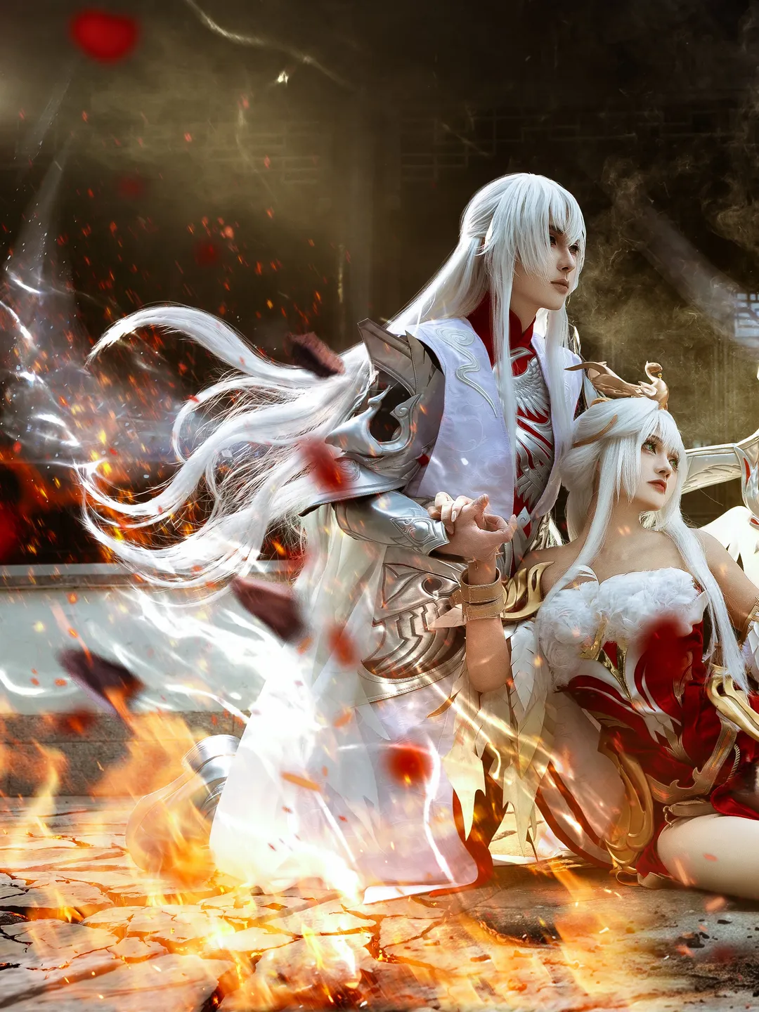 【王昭君cos】王者荣耀李白与王昭君凤求凰CP正片 - 第 1 张