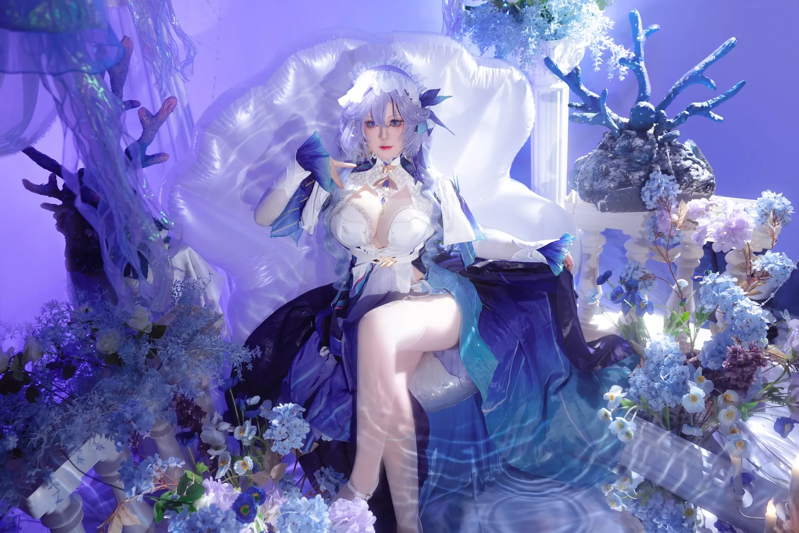 【坎特蕾拉cos】鸣潮深海幻境的美丽与危险 - 第 3 张