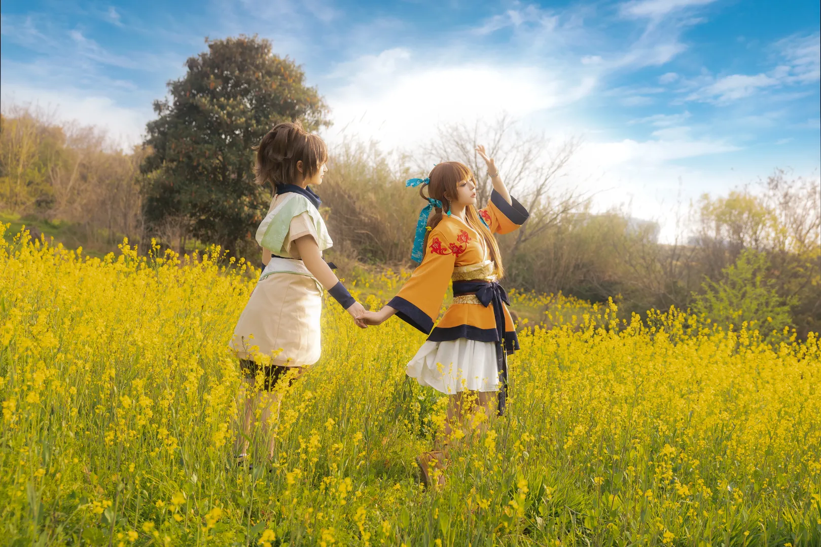 【月兒cos】秦時明月花海里的春日逆光記錄 - 第 3 張
