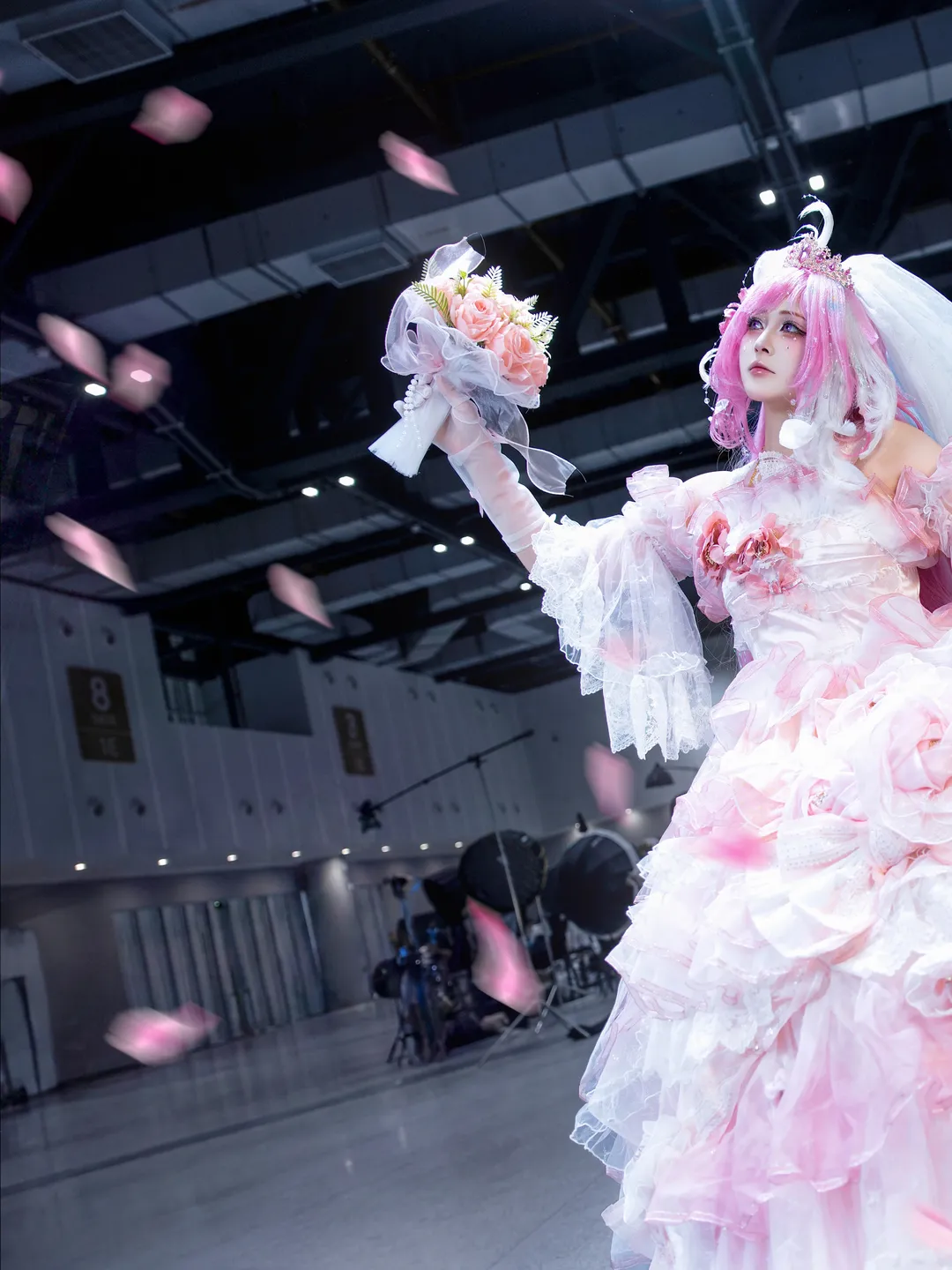 エリシアの花嫁コスプレ、杭州夢郷でのコスプレ会場写真の記録 - 1 枚目