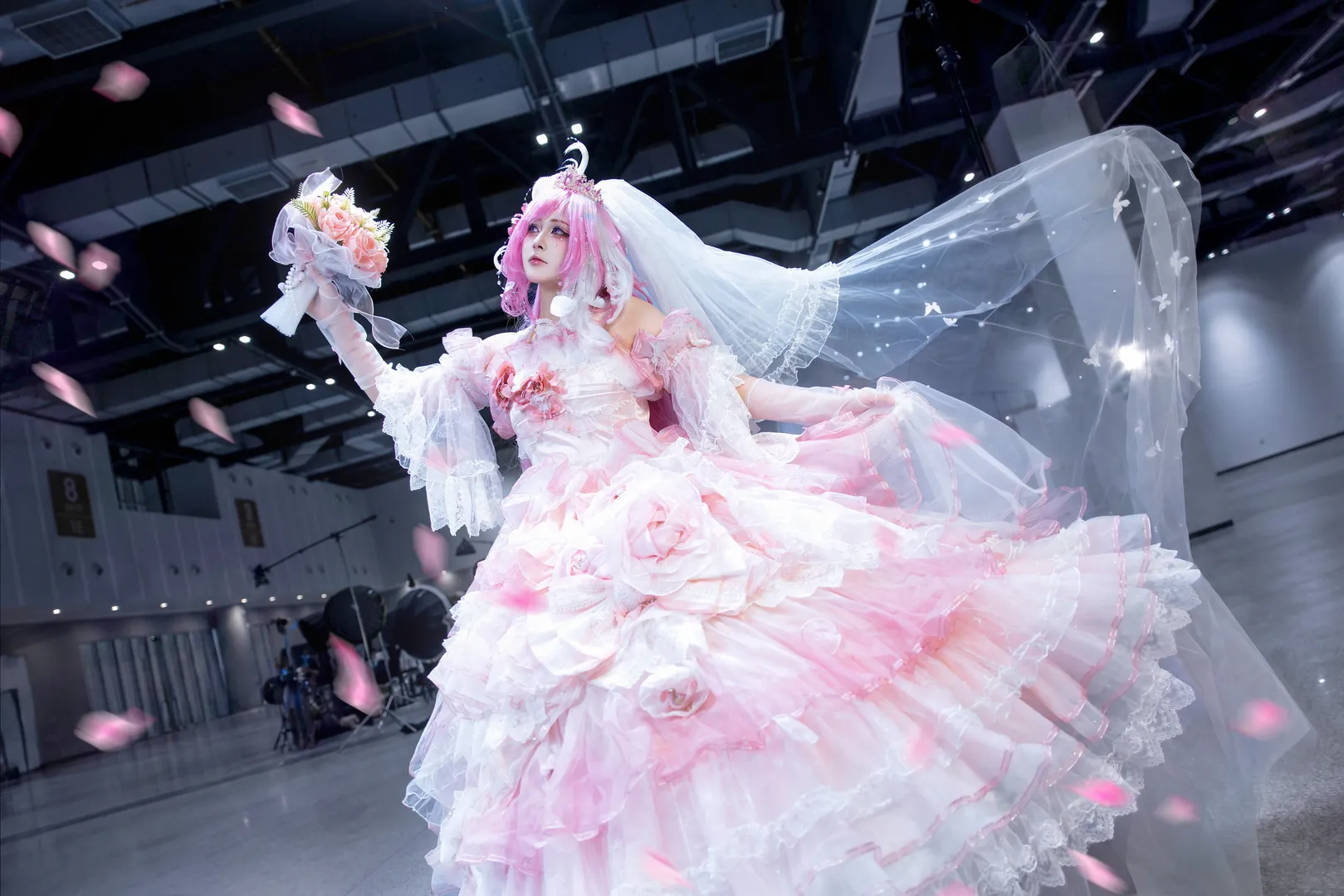エリシアの花嫁コスプレ、杭州夢郷でのコスプレ会場写真の記録 - 3 枚目