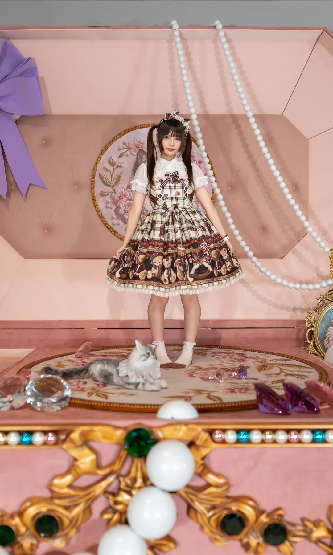 大英圖書館奇喵展的Lolita洋娃娃寫真 - 第 1 張