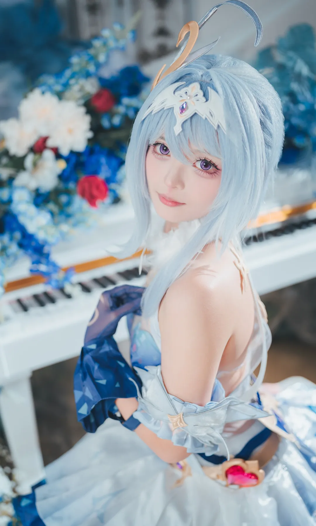 【奥黛塔cos】原神奥黛塔的天鹅钢琴幻想曲 - 第 3 张