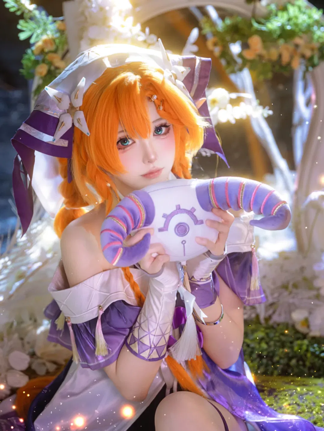 【西格莉卡cos】鳴潮星空花海中的魔法少女 - 第 1 張