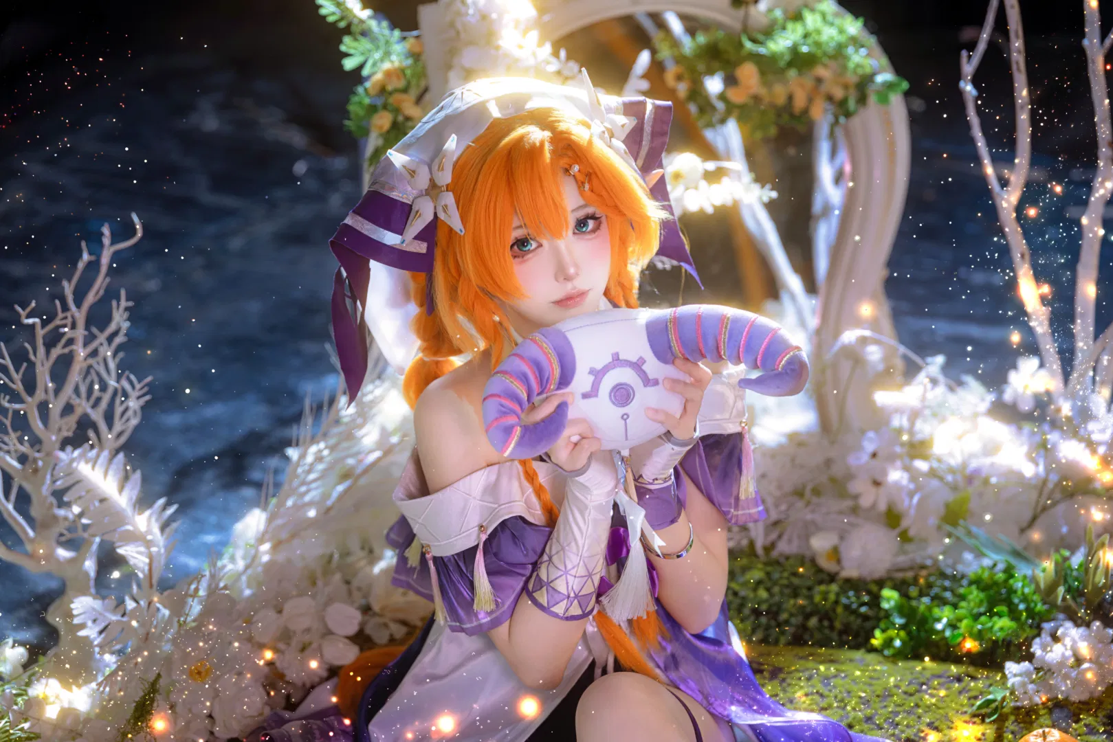 【西格莉卡cos】鳴潮星空花海中的魔法少女 - 第 2 張