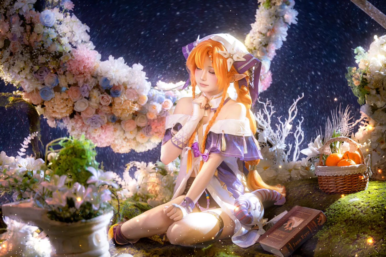 【西格莉卡cos】鳴潮星空花海中的魔法少女 - 第 4 張