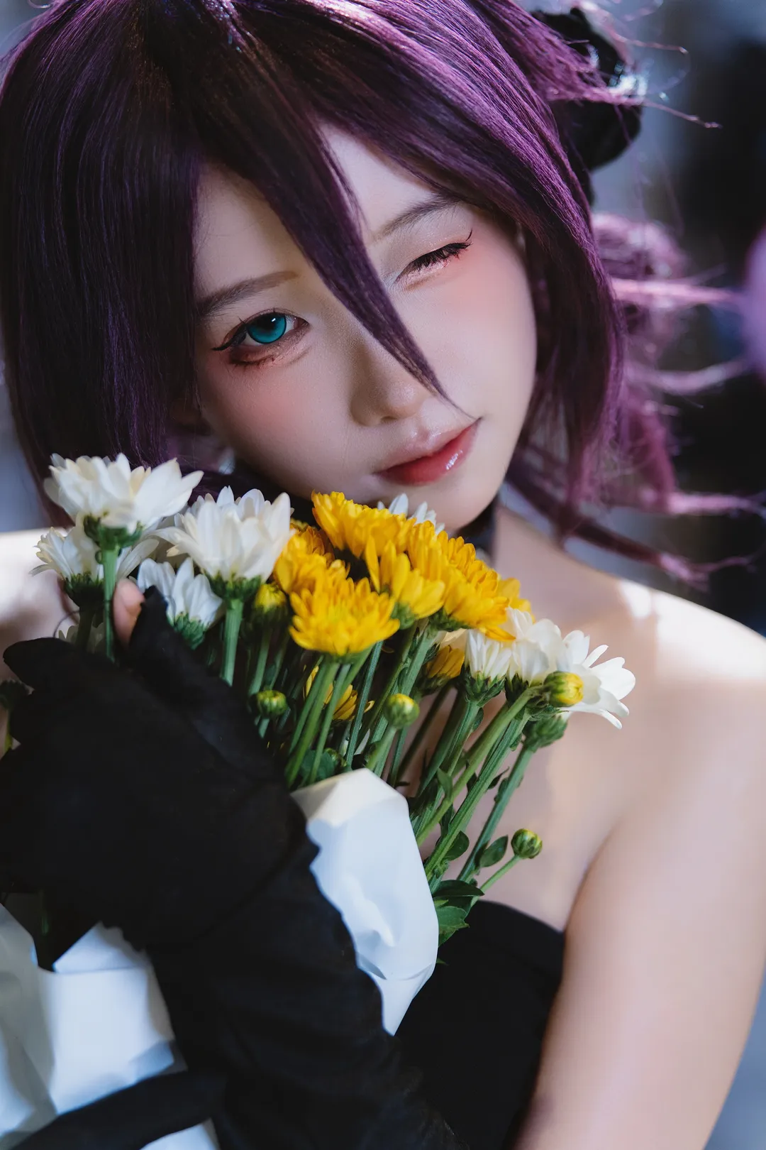 【蕾塞cos】电锯人里的炸弹恶魔，夜晚持枪赴约 - 第 14 张
