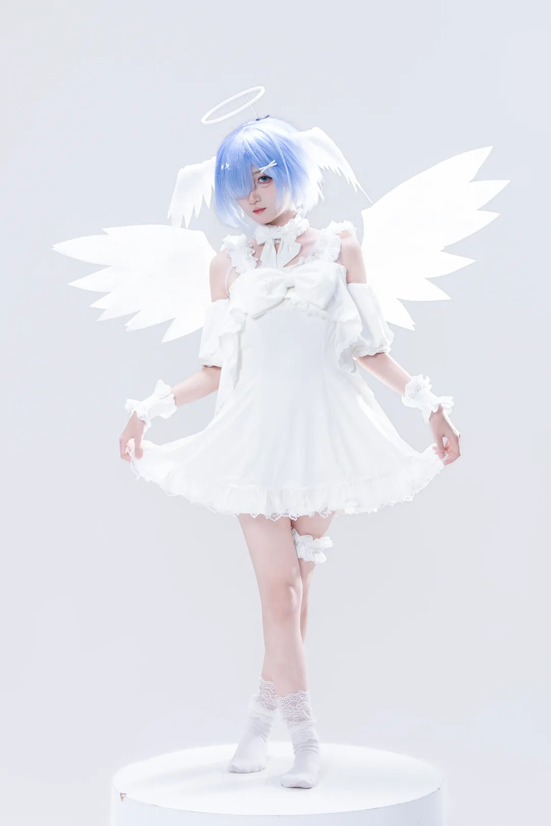 【蕾姆cos】潔白天使的高調攝影作品 - 第 2 張