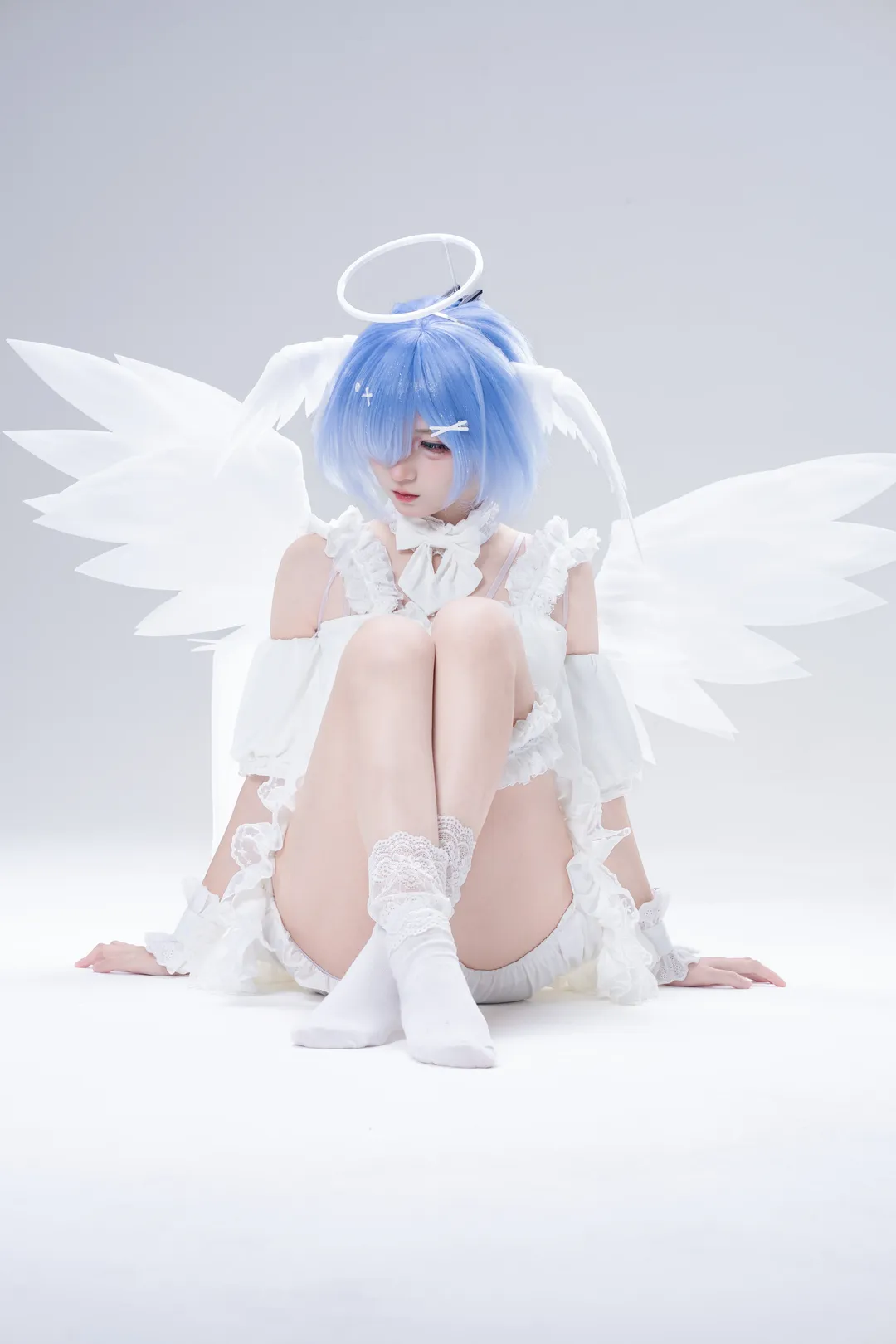 【蕾姆cos】潔白天使的高調攝影作品 - 第 6 張