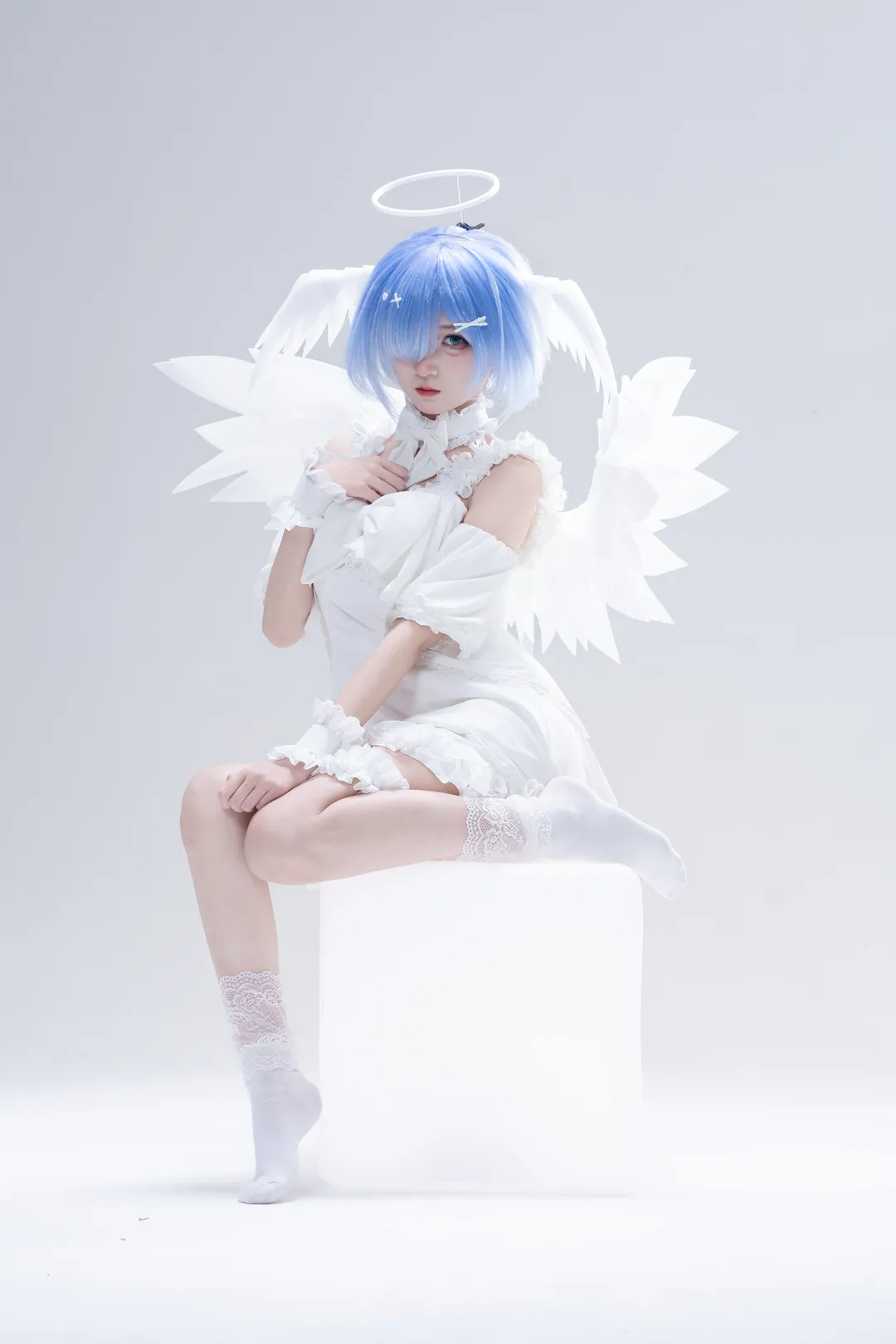 【蕾姆cos】潔白天使的高調攝影作品 - 第 8 張