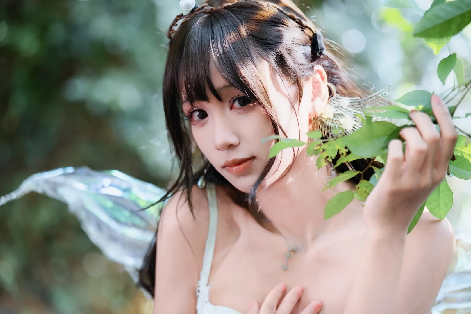 穿著精靈紗裙在溪流裡拍了一組綠野仙蹤 - 第 8 張