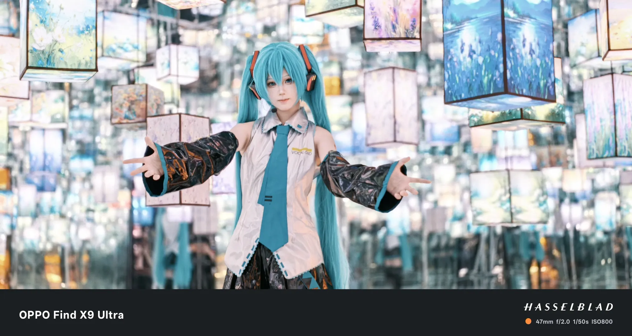 【初音未來cos】光影流轉間的原圖直出體驗 - 第 1 張