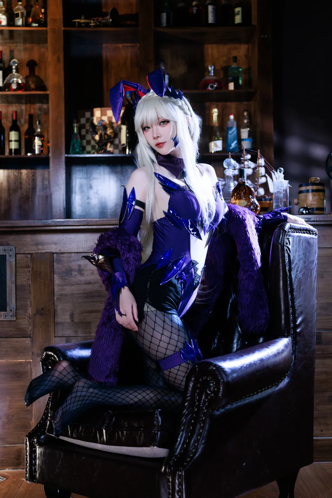 【阿爾託莉雅cos】Fate黑槍呆兔女郎裝束的酒吧之夜 - 第 2 張