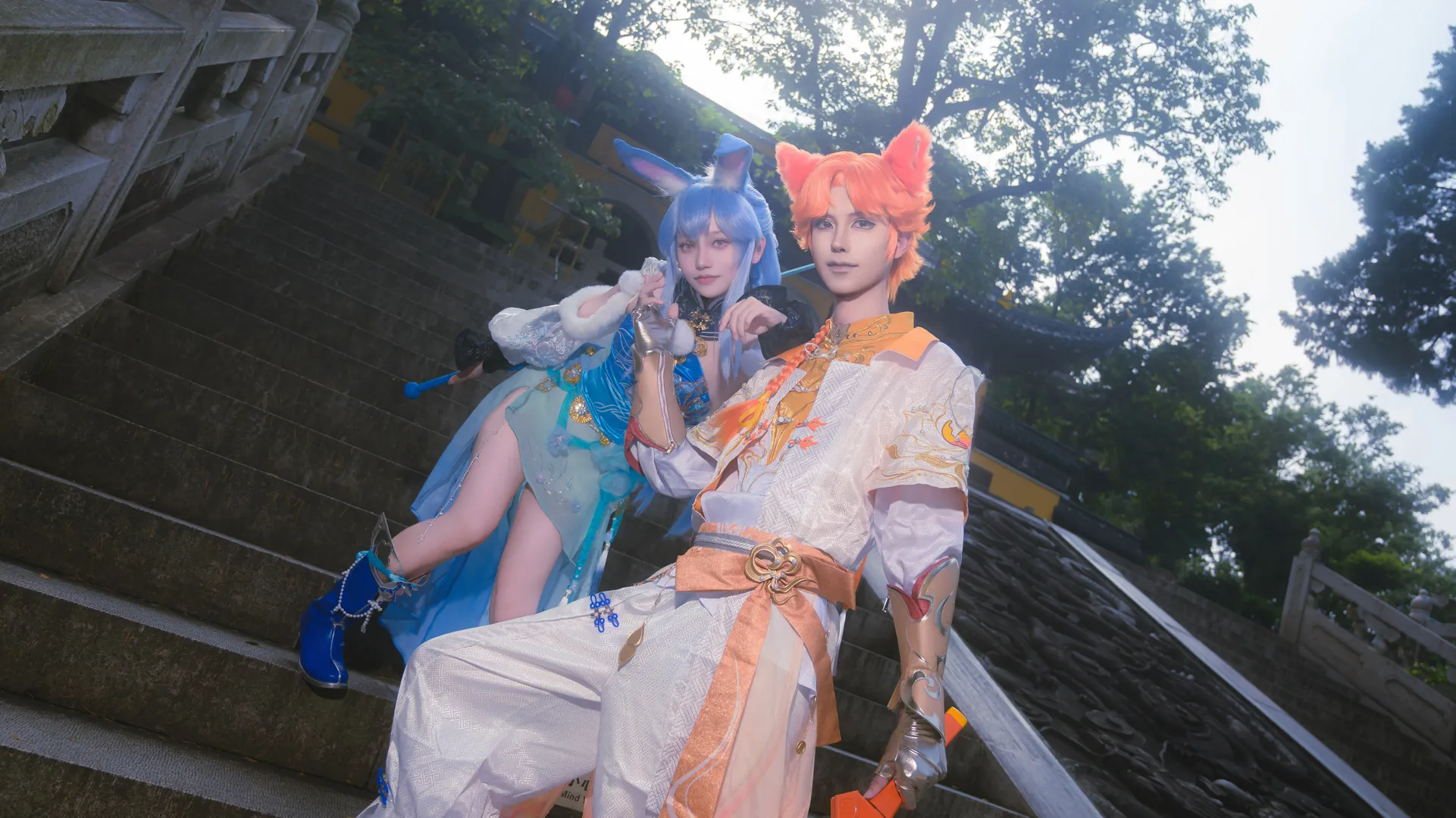 【虹貓藍兔cos】永劫無間長虹冰魄雙劍合璧 - 第 1 張