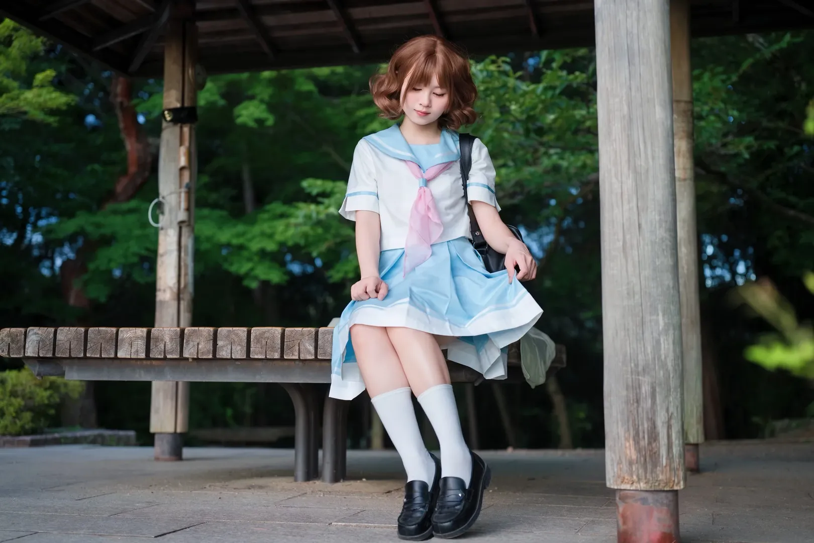 【黃前久美子cos】北宇治高夏服宇治夏日外景 - 第 6 張