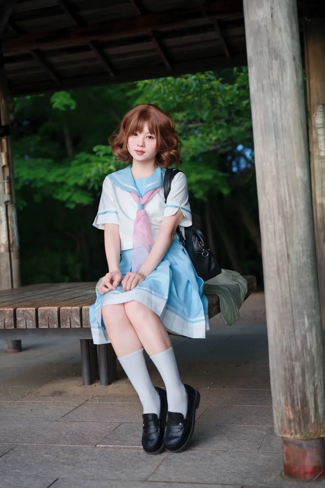 【黃前久美子cos】北宇治高夏服宇治夏日外景 - 第 7 張