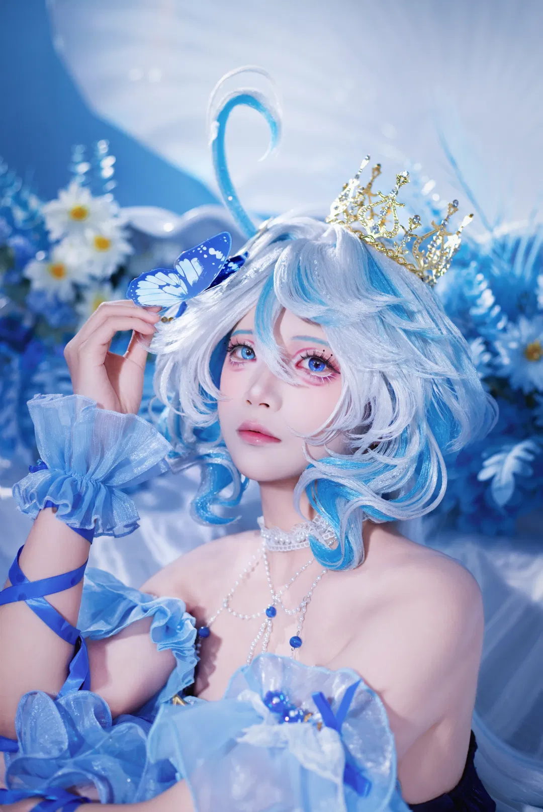 【芙宁娜cos】原神水神的铃兰舞曲，深海与舞台的浪漫交织 - 第 1 张