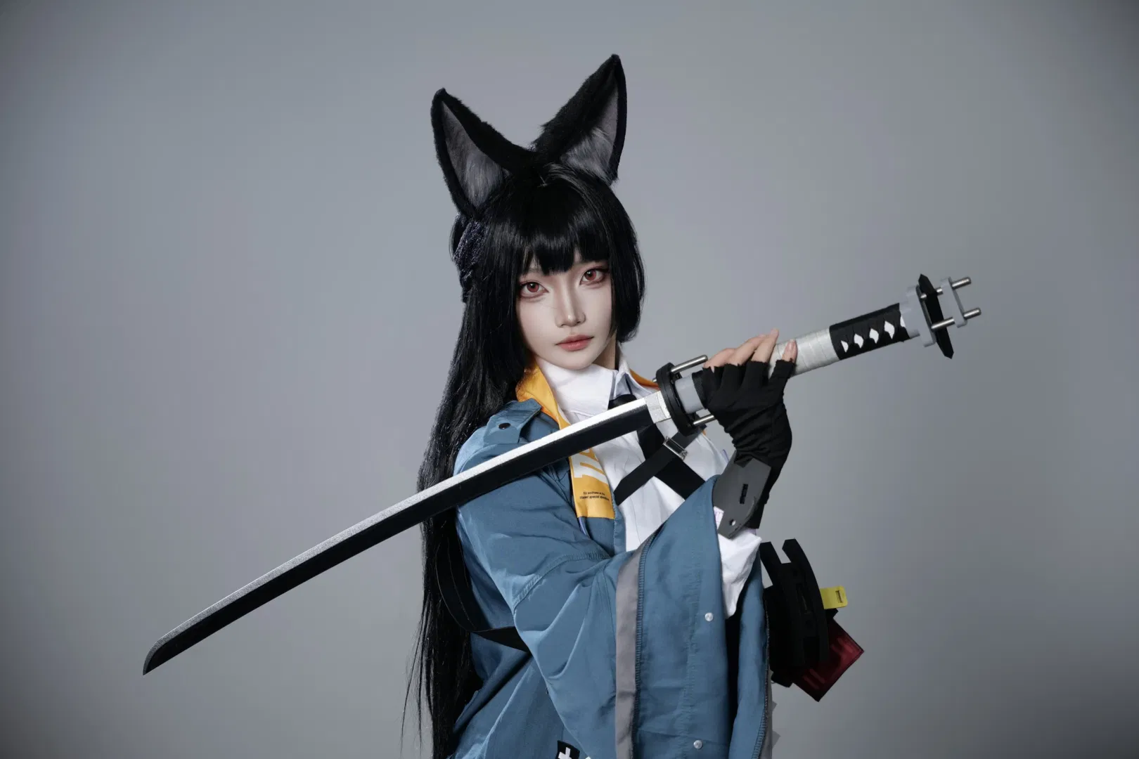 【星见雅cos】绝区零的冷酷剑士，气场全开 - 第 3 张