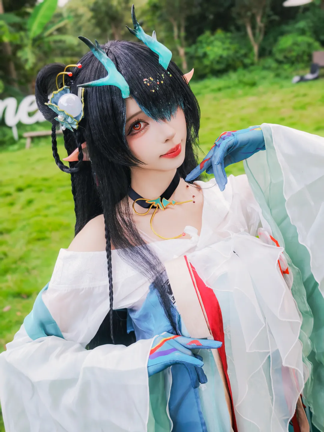【夕cos】林間草木為襯，青硯染就衣袂 - 第 3 張