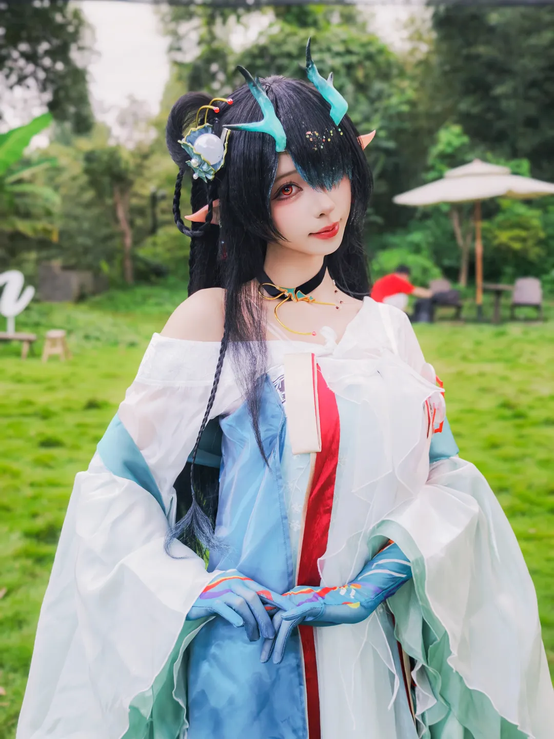 【夕cos】林間草木為襯，青硯染就衣袂 - 第 4 張