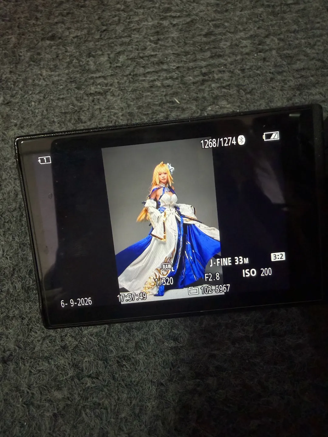 【愛爾奎特cos】月姬，藍白金配色大禮服拍攝分享 - 第 3 張
