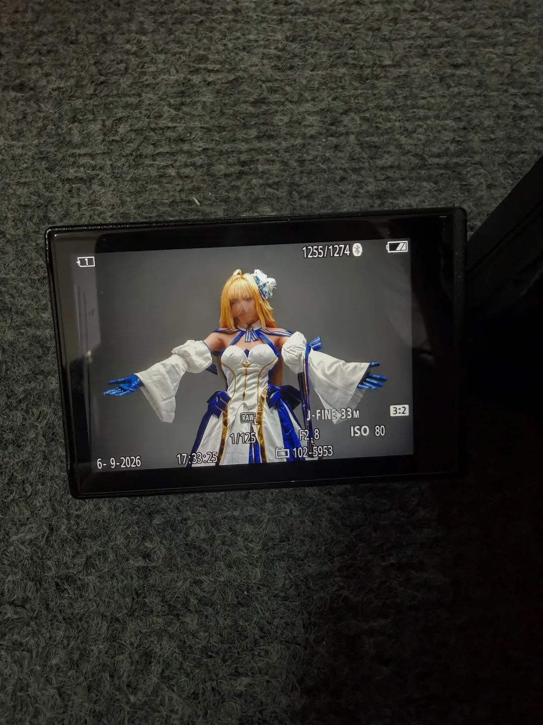 【愛爾奎特cos】月姬，藍白金配色大禮服拍攝分享 - 第 4 張