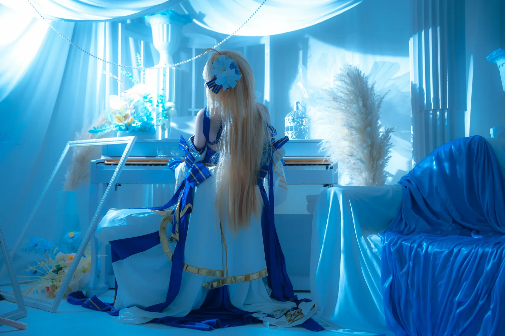 【アルクェイド コスプレ】月姫の青と白の月の都 - 2 枚目