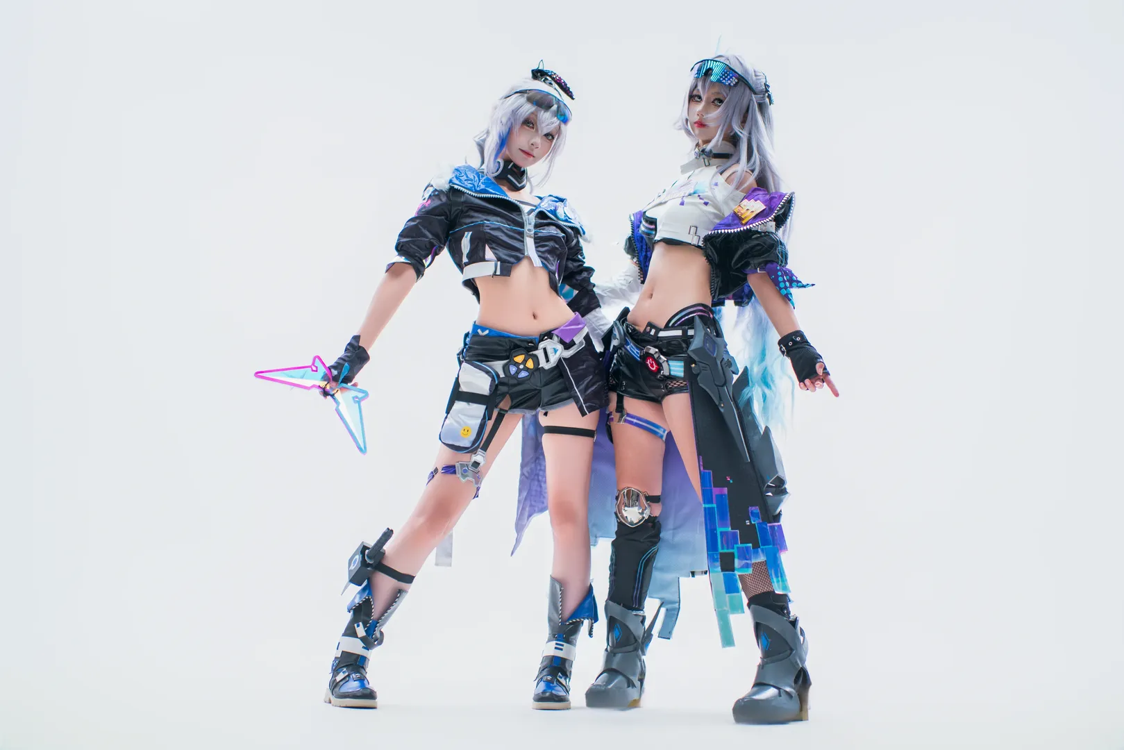 【银狼cos】崩坏星穹铁道赛博朋克风双人正片 - 第 2 张
