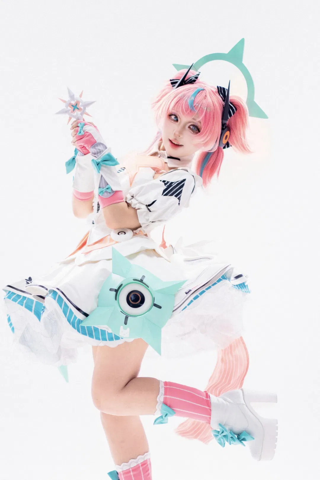 【爱芮cos】绝区零粉色星星的甜美暴击 - 第 1 张