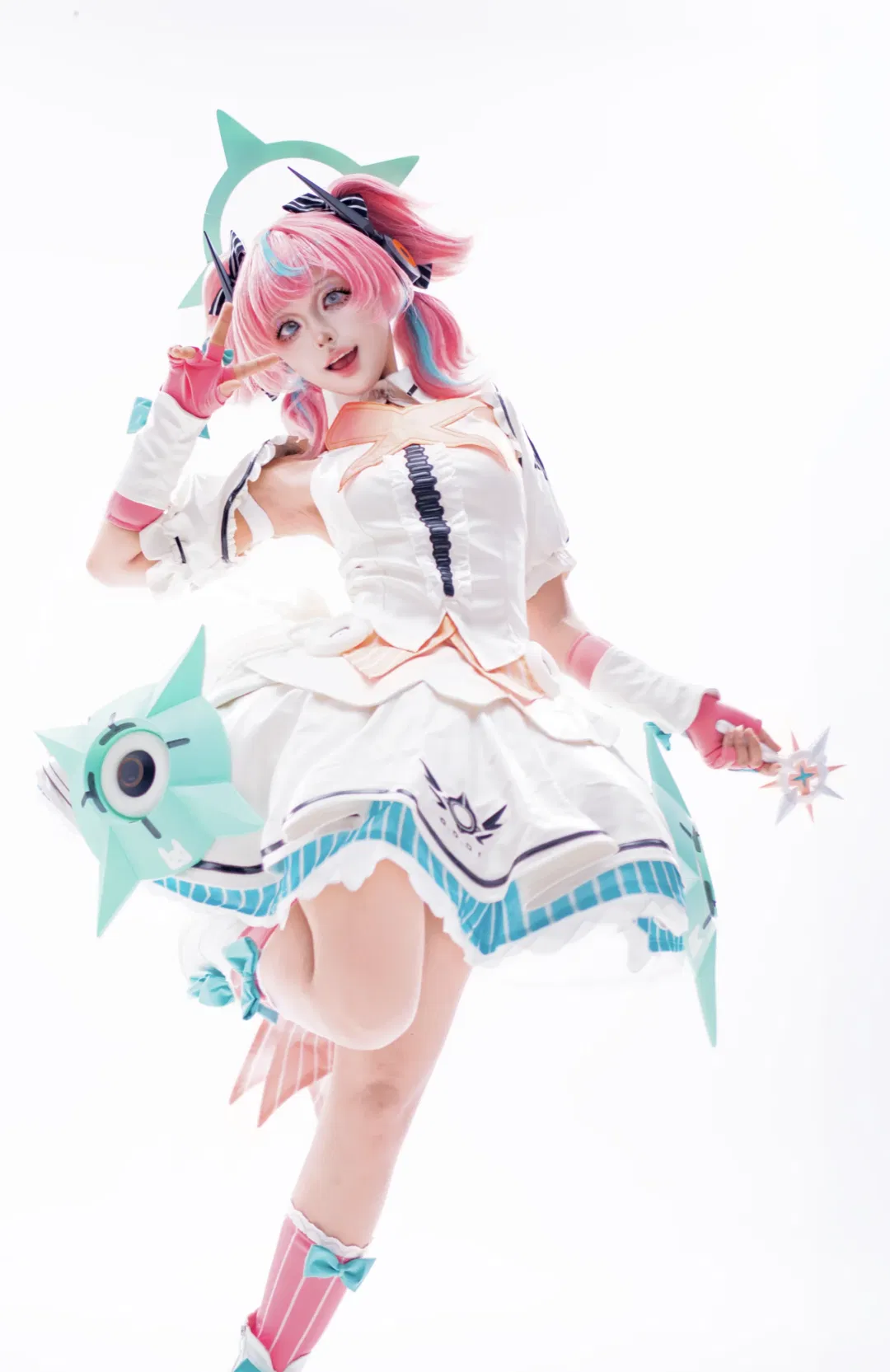 【爱芮cos】绝区零粉色星星的甜美暴击 - 第 2 张