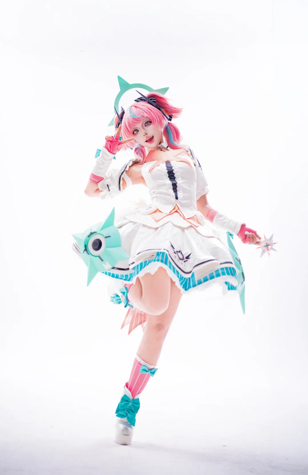 【爱芮cos】绝区零粉色星星的甜美暴击 - 第 4 张