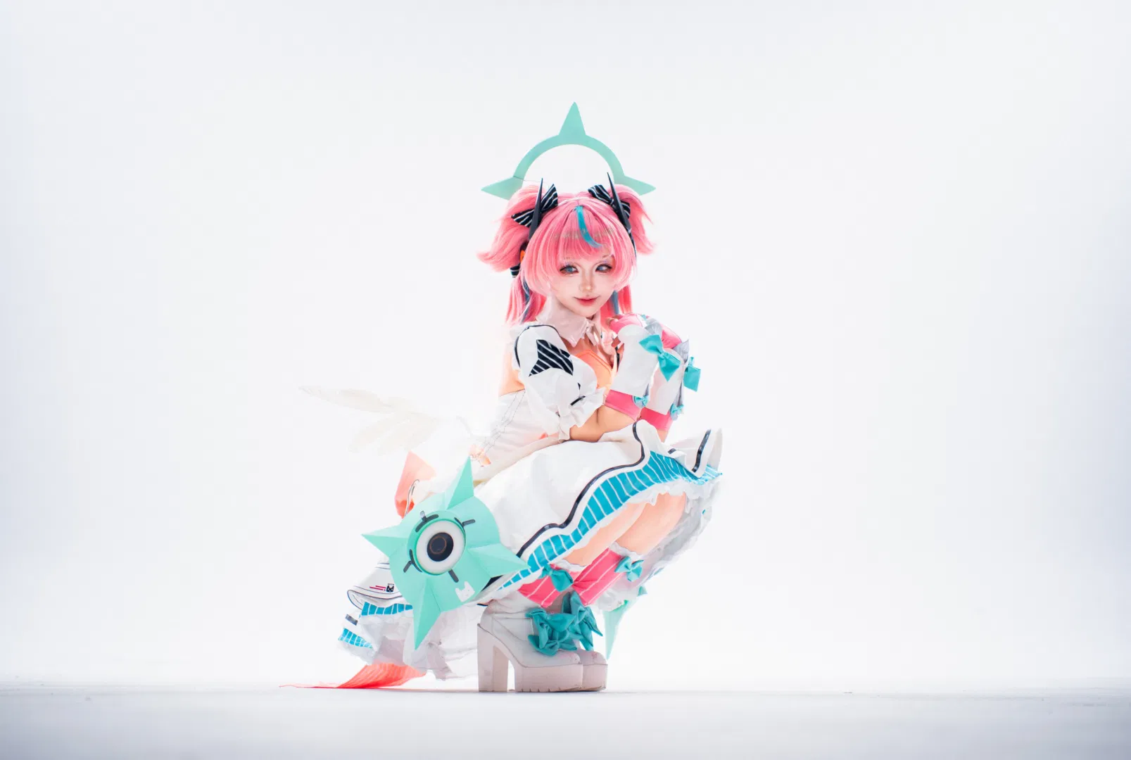 【爱芮cos】绝区零粉色星星的甜美暴击 - 第 5 张