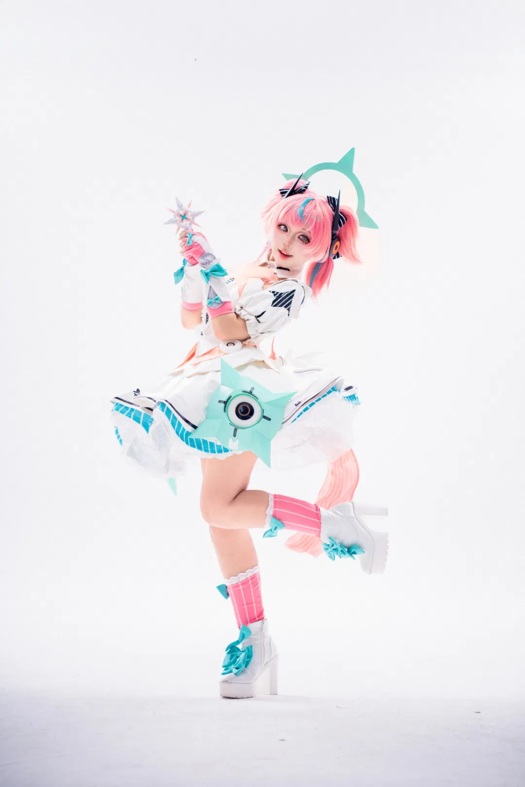 【爱芮cos】绝区零粉色星星的甜美暴击 - 第 6 张