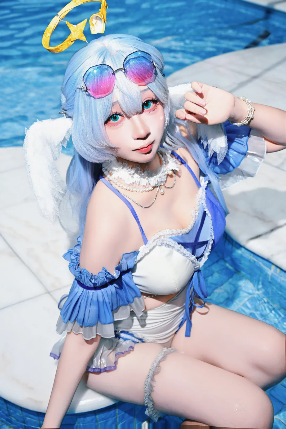 【知更鳥cos】崩壞星穹鐵道夏日泳裝清涼一夏 - 第 1 張