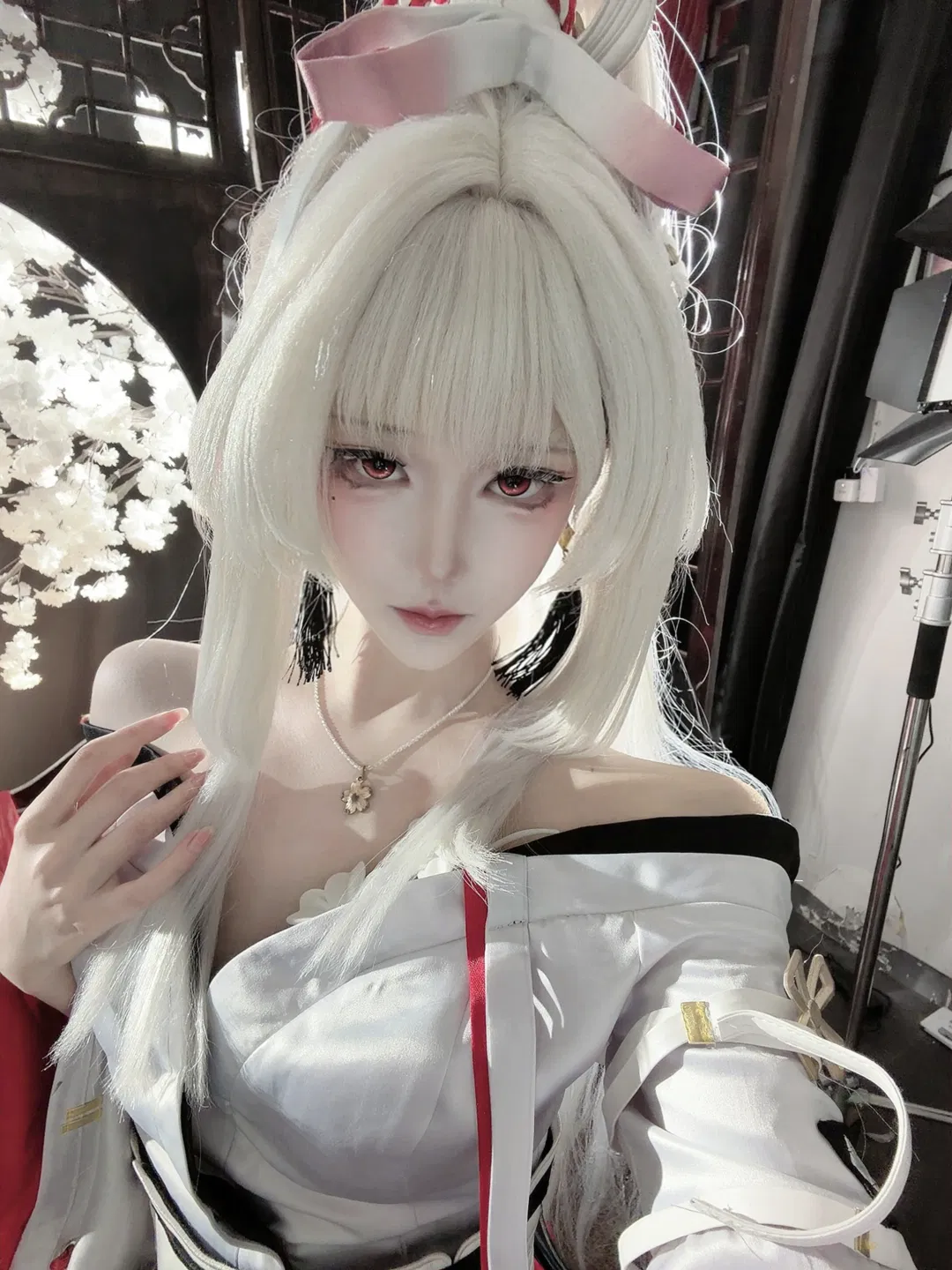 【緋雪cos】鳴潮緋雪攝影棚佈景拍攝記錄 - 第 1 張