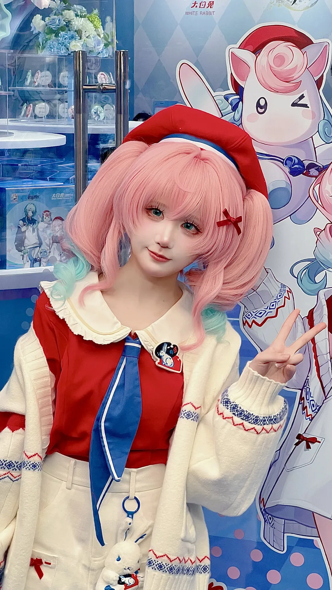 【风堇cos】崩坏星穹铁道的大白兔风堇 - 第 1 张